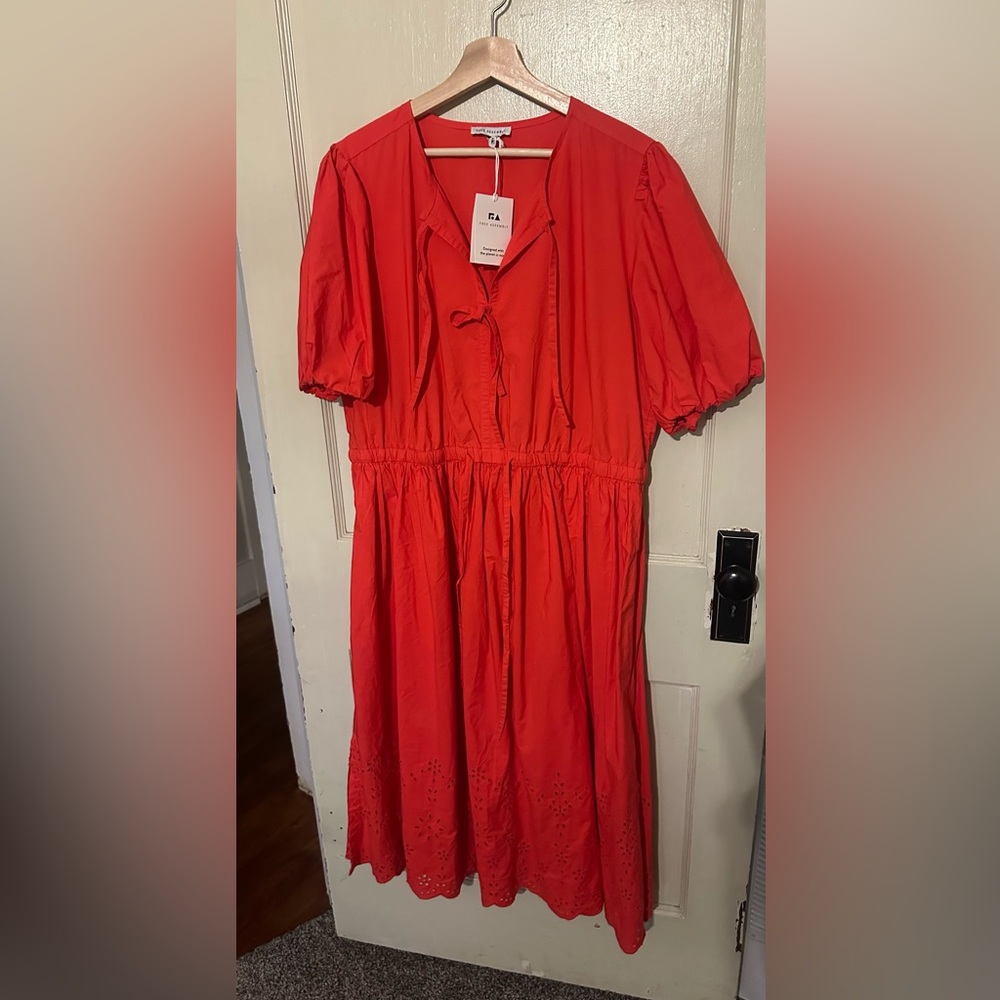 Casual Red Dress